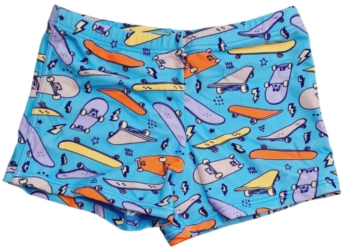 Παιδικό Μαγιό Boxer F5273 ΓΑΛΑΖΙΟ