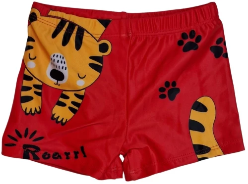 Παιδικό Μαγιό Boxer D12297 ΚΟΚΚΙΝΟ