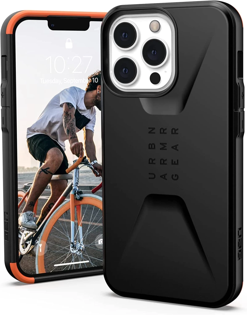 Θήκη UAG Civilian για Apple iPhone 13 PRO 6.1 - ΜΑΥΡΟ - 11315D114040