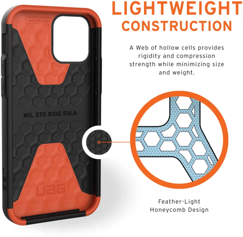 Θήκη UAG Civilian για Apple iPhone 13 PRO 6.1 - ΜΑΥΡΟ - 11315D114040