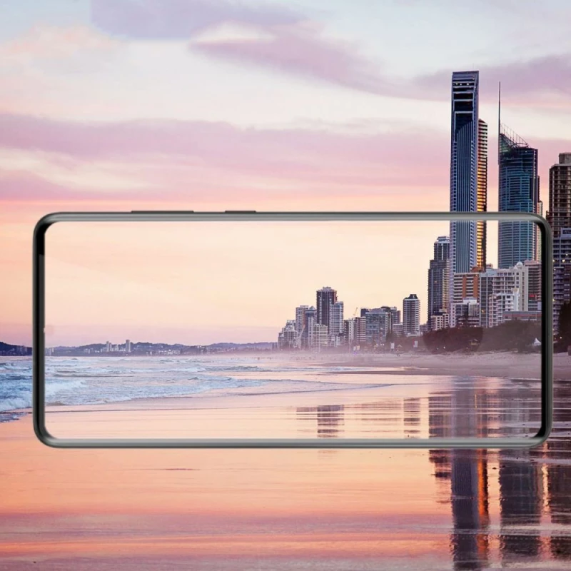 HOFI Γυαλί προστασίας 9H για Samsung Galaxy A02S 2021 - ΜΑΥΡΟ