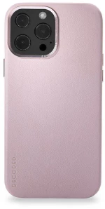 Θήκη Decoded Γνήσια Δερμάτινη Back COVER για Apple iPhone 13 Pro 6.1 - ΡΟΖ - D22IPO61PBC6PPK