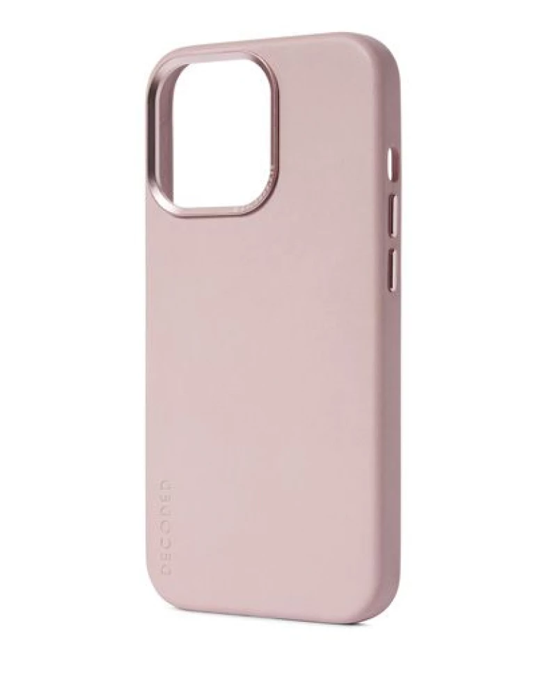 Θήκη Decoded Γνήσια Δερμάτινη Back COVER για Apple iPhone 13 Pro 6.1 - ΡΟΖ - D22IPO61PBC6PPK