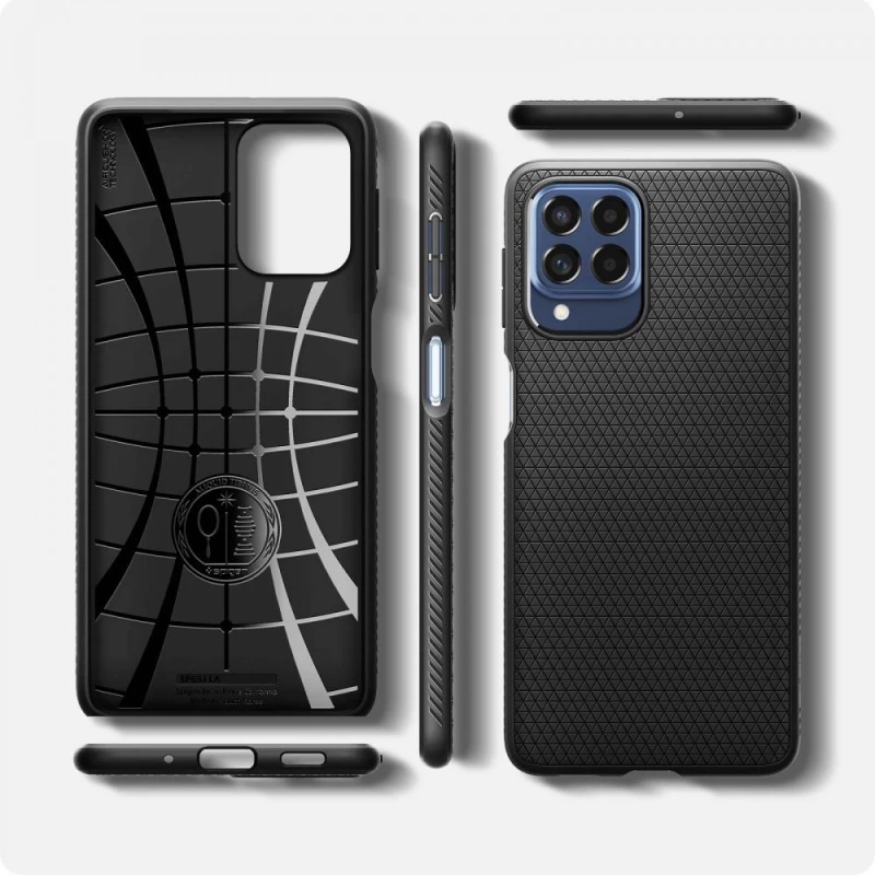 Θήκη Spigen SGP LIQUID AIR για Samsung Galaxy M53 5G 2022 - ΜΑΥΡΟ - ACS04344