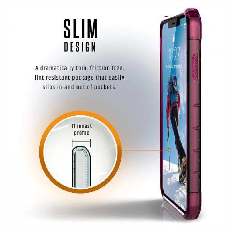 Θήκη UAG PLYO για Apple iPhone XS Max - ΡΟΖ - 111102119595