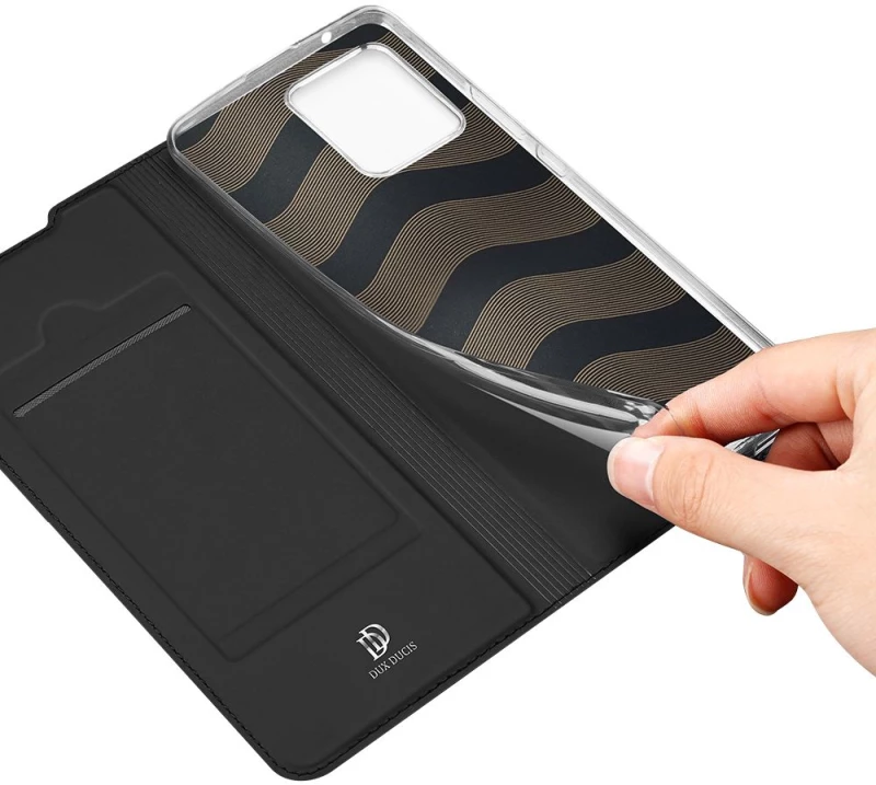Πορτοφόλι Case DUX DUCIS SkinPro Folio για REALME C21Y / C25Y - BLACK