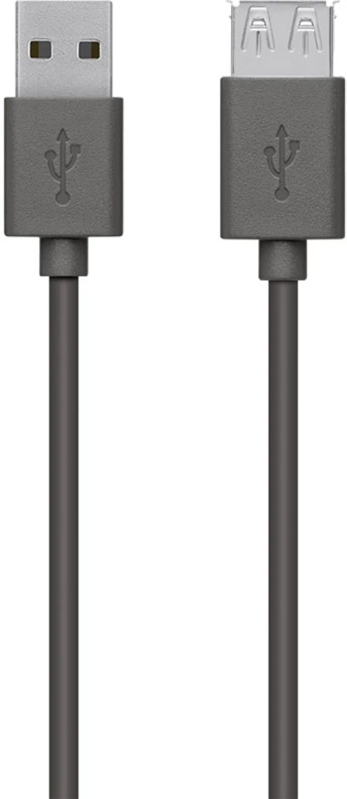 Belkin Καλώδιο USBAM/F F3U153cp1.8MΜαύρο