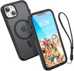 Θήκη Catalyst Influence MagSafe προστασίας για APPLE iPhone 14 6.1 2022 - ΔΙΑΦΑΝΗ ΜΑΥΡΟ - CATDMSPH14BLKM