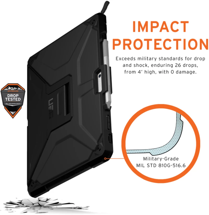 Θήκη UAG Metropolis SE για MICROSOFT Surface Pro 9 - ΜΑΥΡΟ - UA-324015114040