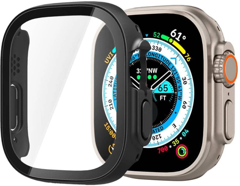 Θήκη Spigen SGP Thin Fit 360 για Apple Watch Ultra 49mm - ΜΑΥΡΟ - ACS05558