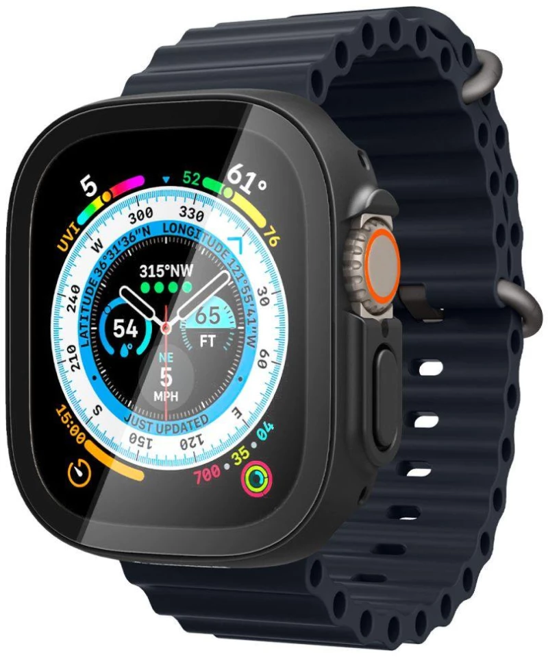 Θήκη Spigen SGP Thin Fit 360 για Apple Watch Ultra 49mm - ΜΑΥΡΟ - ACS05558