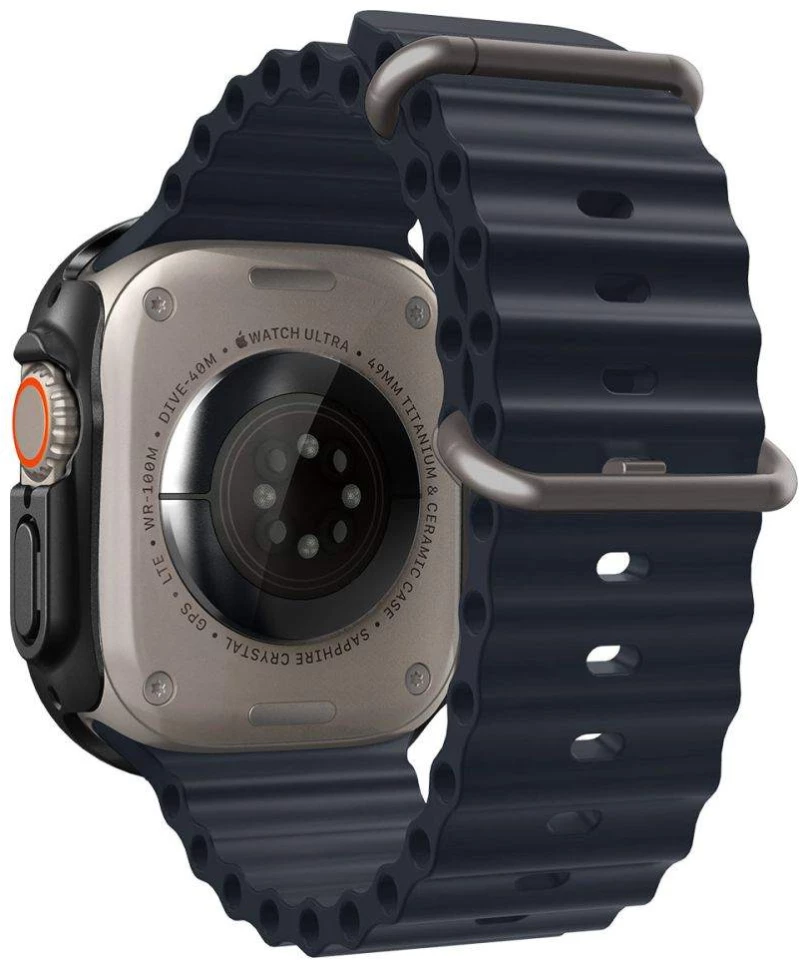 Θήκη Spigen SGP Thin Fit 360 για Apple Watch Ultra 49mm - ΜΑΥΡΟ - ACS05558