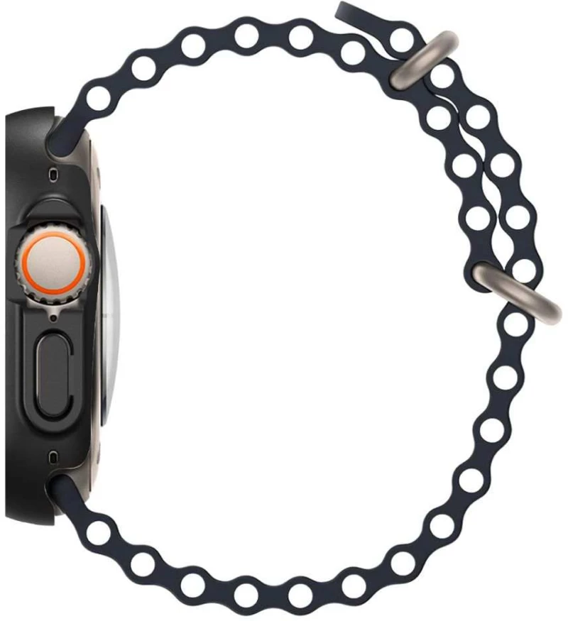 Θήκη Spigen SGP Thin Fit 360 για Apple Watch Ultra 49mm - ΜΑΥΡΟ - ACS05558