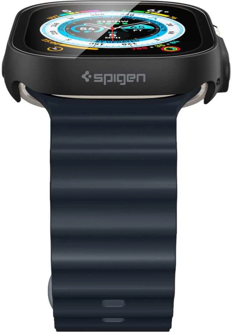 Θήκη Spigen SGP Thin Fit 360 για Apple Watch Ultra 49mm - ΜΑΥΡΟ - ACS05558