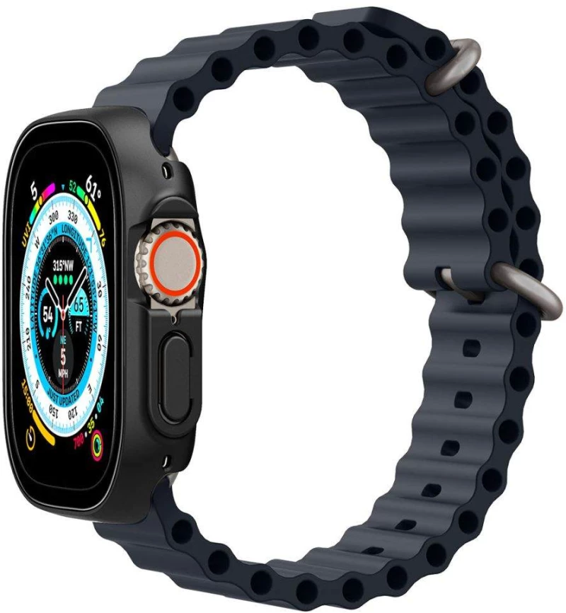 Θήκη Spigen SGP Thin Fit 360 για Apple Watch Ultra 49mm - ΜΑΥΡΟ - ACS05558