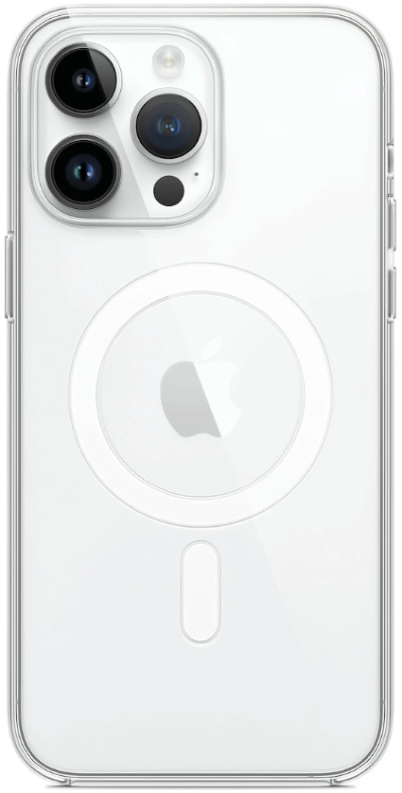 Θήκη Γνήσια Apple Silicone MAGSAFE για APPLE iPhone 14 PRO MAX 6.7 - ΔΙΑΦΑΝΗ - MPU73ZMA