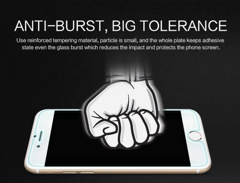 Nillkin Γυαλί προστασίας H Plus Anti-Explosion Glass Screen Protector για NEXUS 6P