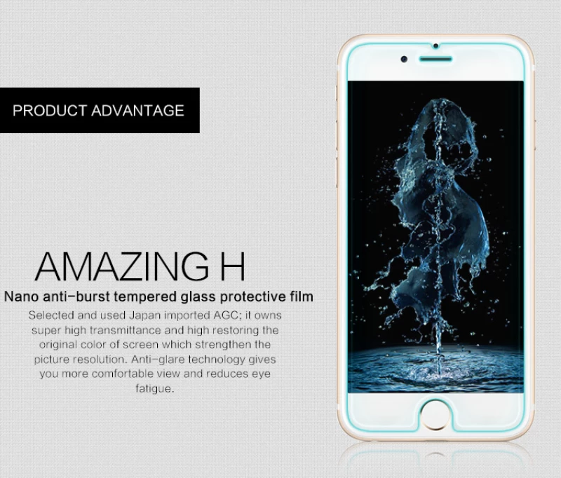 Nillkin Γυαλί προστασίας H Plus Anti-Explosion Glass Screen Protector για NEXUS 6P