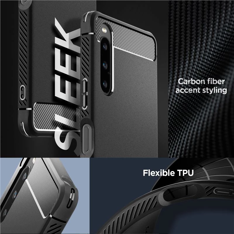 Θήκη SPIGEN SGP Ultra Rugged Armor για SONY XPERIA 1 V 2023 - MAYΡΗ - ACS06204