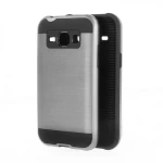 Θήκη TECH PROTECT ΗΥΒRID για Samsung Galaxy J1 - ΧΡΥΣΟ ΓΚΡΙ ΜΑΥΡΟ-ΓΚΡΙ