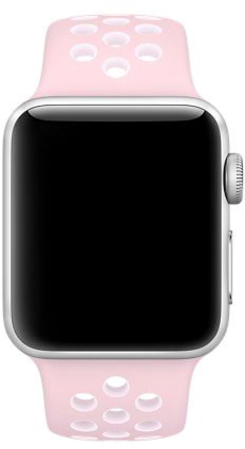 TECH-PROTECT SOFTBAND Strap Modern για Apple Watch 1,2,3,4 - 42mm 44mm - ΡΟΖ ΛΕΥΚΟ