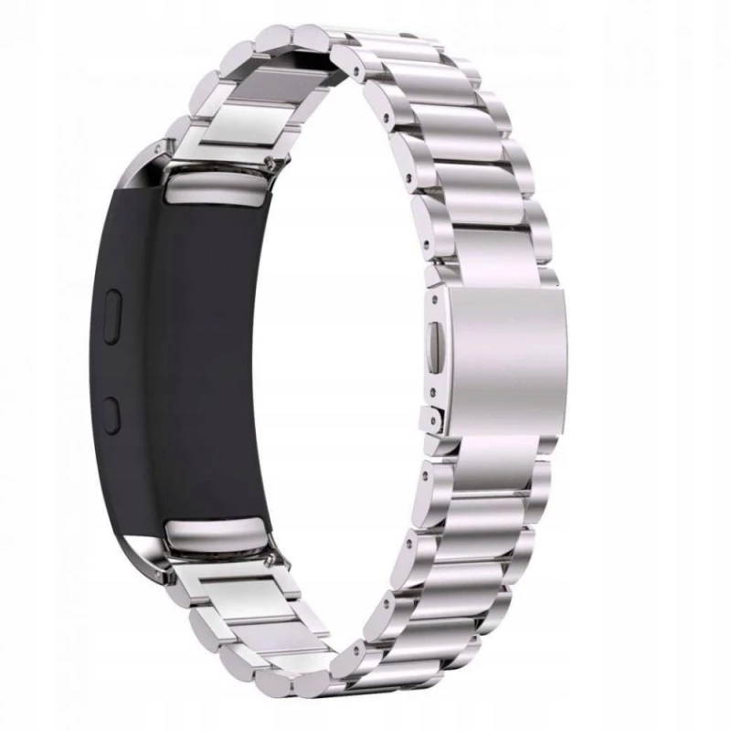 Tech Protect STAINLESS BAND λουράκι για Samsung galaxy GEAR FIT 2, 2 PRO smartwatch - ΑΣΗΜΙ
