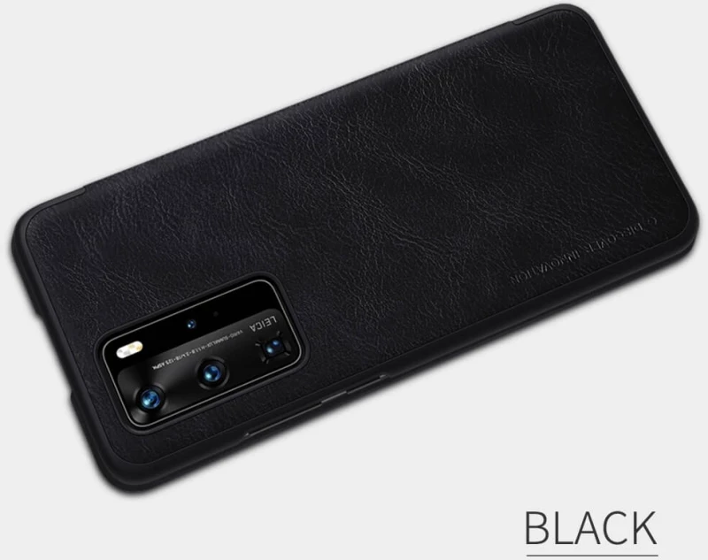 Θήκη NILLKIN Qin Δερμάτινο WALLET FOLIO για HUAWEI P40 PRO - ΜΑΥΡΟ