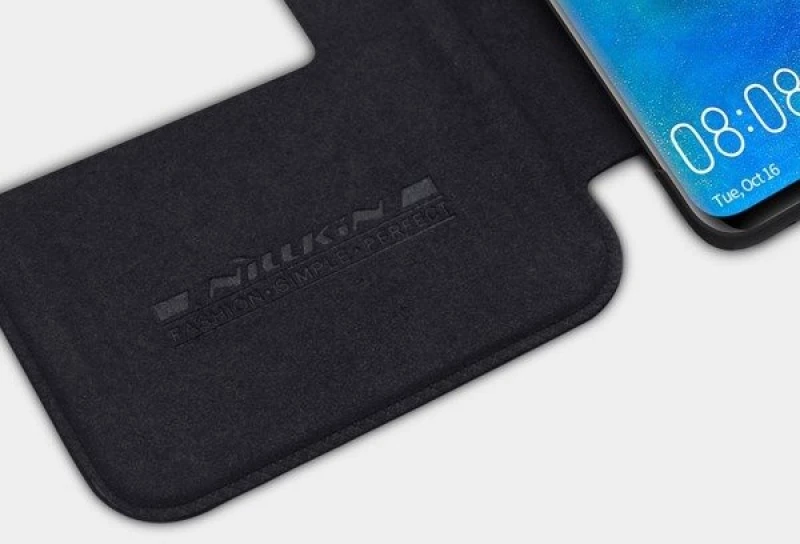 Θήκη NILLKIN Qin Δερμάτινο WALLET FOLIO για HUAWEI P40 PRO - ΜΑΥΡΟ