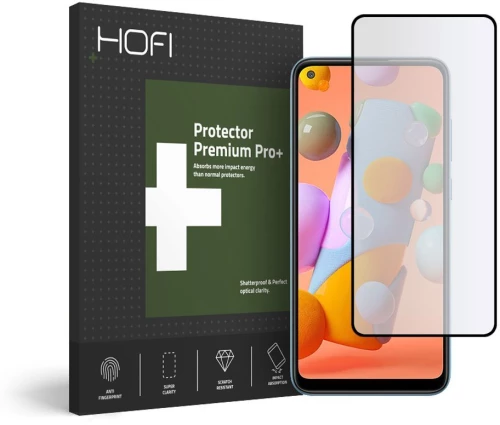 HOFI Γυαλί προστασίας ULTRAFLEX για Samsung galaxy M11 2020 - ΜΑΥΡΟ