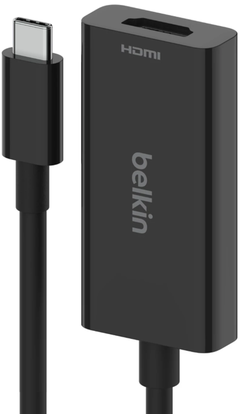 Belkin AVC013btBK USB-C TO HDMI 2.1 ADAPTER (8K, 4K, HDR compatible)Μαύρο