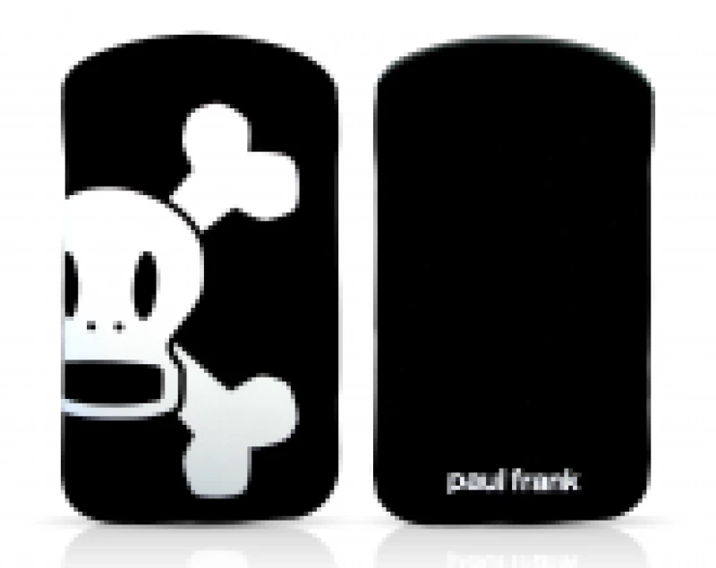 Paul Frank Vertical Pouch Skull Design 4.0" - PFNUV3BL