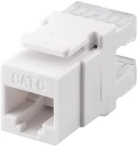 GOOBAY Keystone module RJ45 CAT 6 95740  UTP  250MHz  λευκό