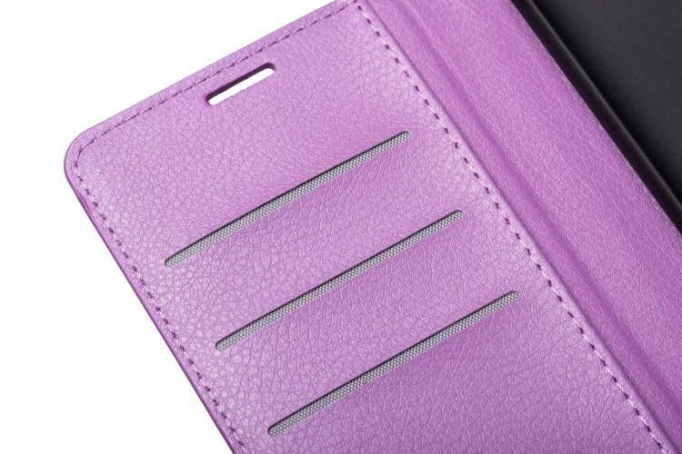 Naxius Case Book Purple Xiaomi RedMi Note 9 Naxius