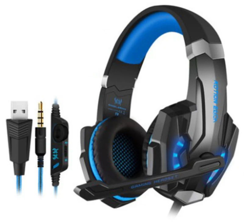 Naxius Headset NXHDG-9000 3.5mm Black Blue Naxius