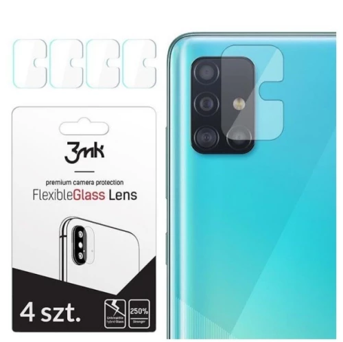 3mk Flexible Glass Lens Samsung Galaxy A51 (4 PACK)