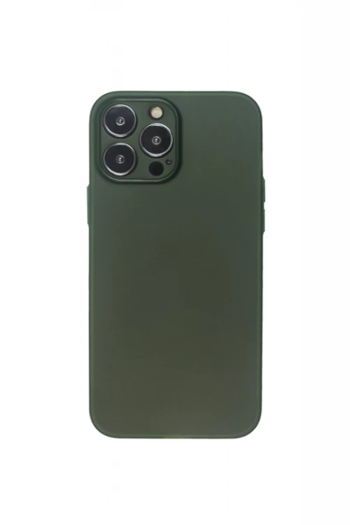 Vivid TPU Case Slim Apple iPhone 13 Pro Transparent Green