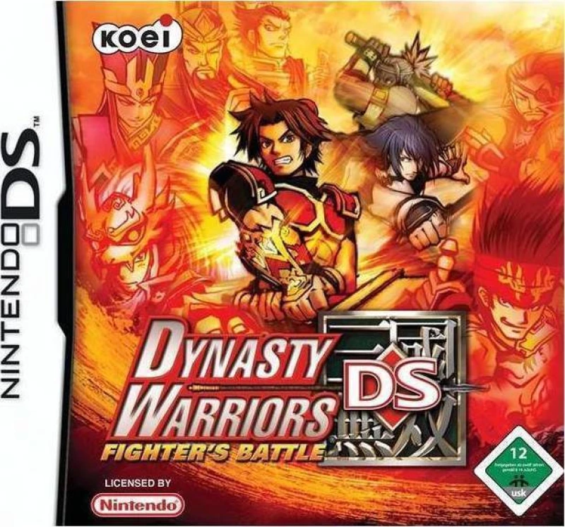 Ds Game - Dynasty Warriors Fighter's Battle new