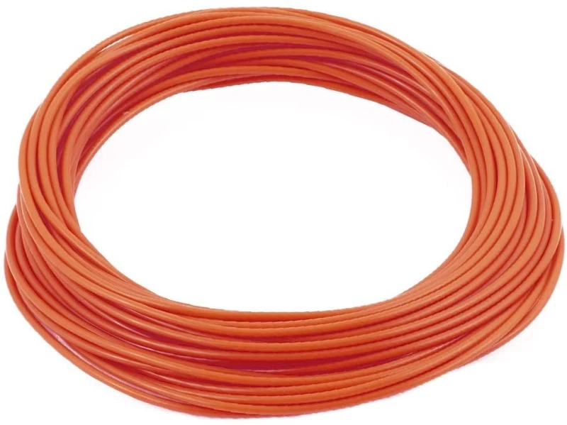PLA Filament Sample, 3D Printer Filament PLA Plus 1.75mm, 10 Meter (32.8 Feet) Roll 3D Printing Filament for 3D Printers, orange