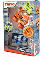 TAIYO Runner Τηλεκατευθυνόμενο Αυτοκίνητο Stunt Neon Πορτοκαλί/Smoke (500002A)