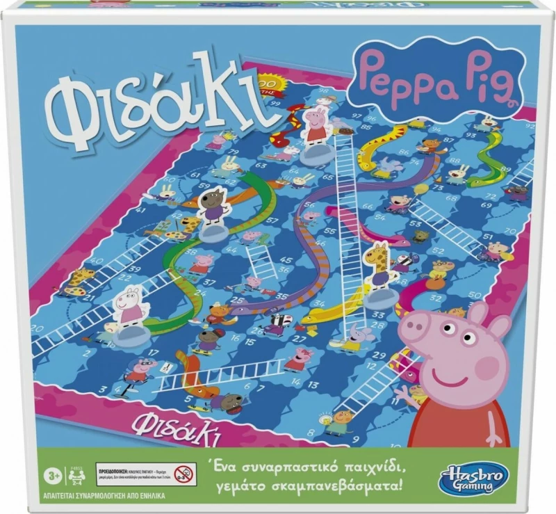 Hasbro Peppa Pig: Επιτραπέζιο Φιδάκι - Ελληνική Γλώσσα (F4853)
