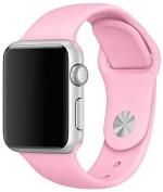 Ανταλλακτικό λουράκι Silicone Band for Apple Watch 42/44mm (Pink)