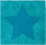 ΧΑΛΙ 120x120 (JUNIOR STAR AQUA) - NEF NEF JUNIOR STAR AQUA / 100% ΒΑΜΒΑΚΙ