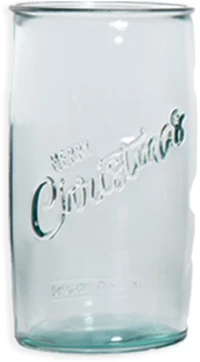 ΧΡΙΣΤΟΥΓΕΝΝΙΑΤΙΚΟ ΠΟΤΗΡΙ ΝΕΡΟΥ 450cc (MERRY CHRISTMAS NATURAL) - NEF NEF MERRY CHRISTMAS NATURAL / 100% ΓΥΑΛΙ