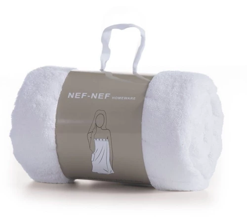 ΠΕΤΣΕΤA ΜΠΑΝΙΟΥ-ΠΑΡΕΟ (SANDY WHITE) - NEF NEF SANDY WHITE / 100% ΒΑΜΒΑΚΙ