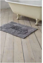 ΠΑΤΑΚΙ ΜΠΑΝΙΟΥ 60x90 (ESTIMA GRAY) - NIMA HOME ESTIMA GRAY / 100% ΒΑΜΒΑΚΙ