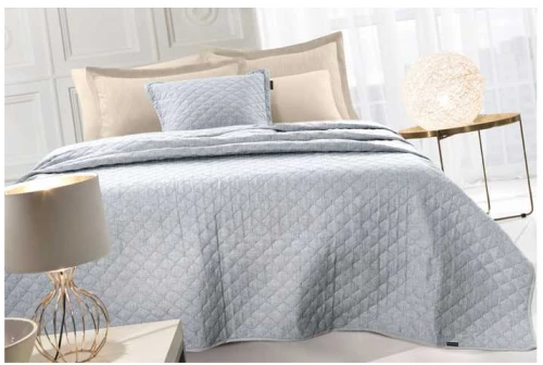 ΚΟΥΒΕΡΛΙ ΥΠΕΡΔΙΠΛΟ ΣΕΤ 2ΤΕΜ (MYSTRAL DENIM) - GUY LAROCHE MYSTRAL DENIM / 100% ΜΙΚΡΟΪΝΕΣ