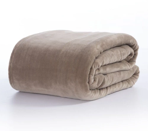 ΚΟΥΒΕΡΤΑ FLEECE ΥΠΕΡΔΙΠΛΗ (COSY BEIGE) - NEF NEF COSY BEIGE / 100% ΠΟΛΥΕΣΤΕΡ