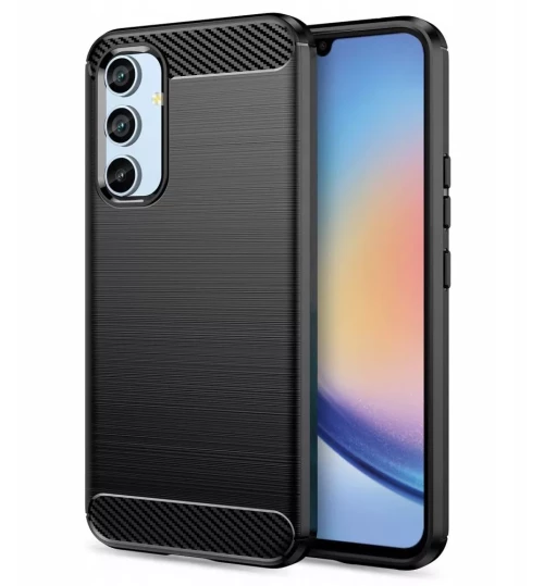 Θήκη Tech-Protect Carbon Black-Samsung Galaxy A34 5G