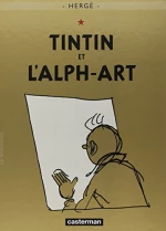LES AVENTURES DE TINTIN 24 : TINTIN ET L'ALPH-ART RELIÉ