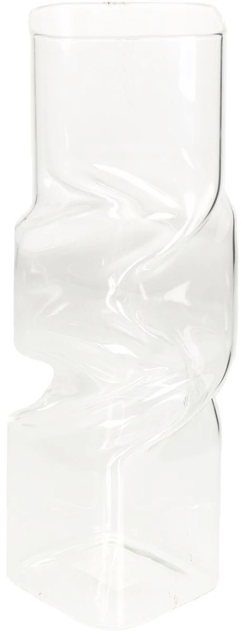 Βάζο Διάφανο Γυαλί 9.5x9.5x25cm
